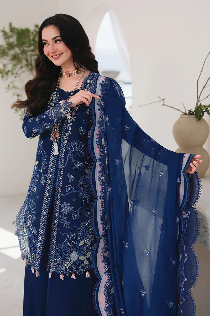 Qalamkar Premium Emb Lawn Suite Vol # 4766