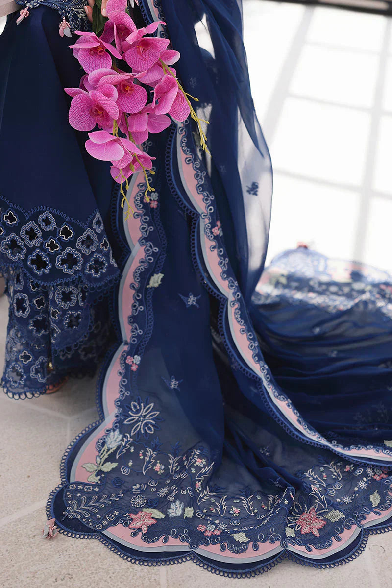 Qalamkar Premium Emb Lawn Suite Vol # 4766