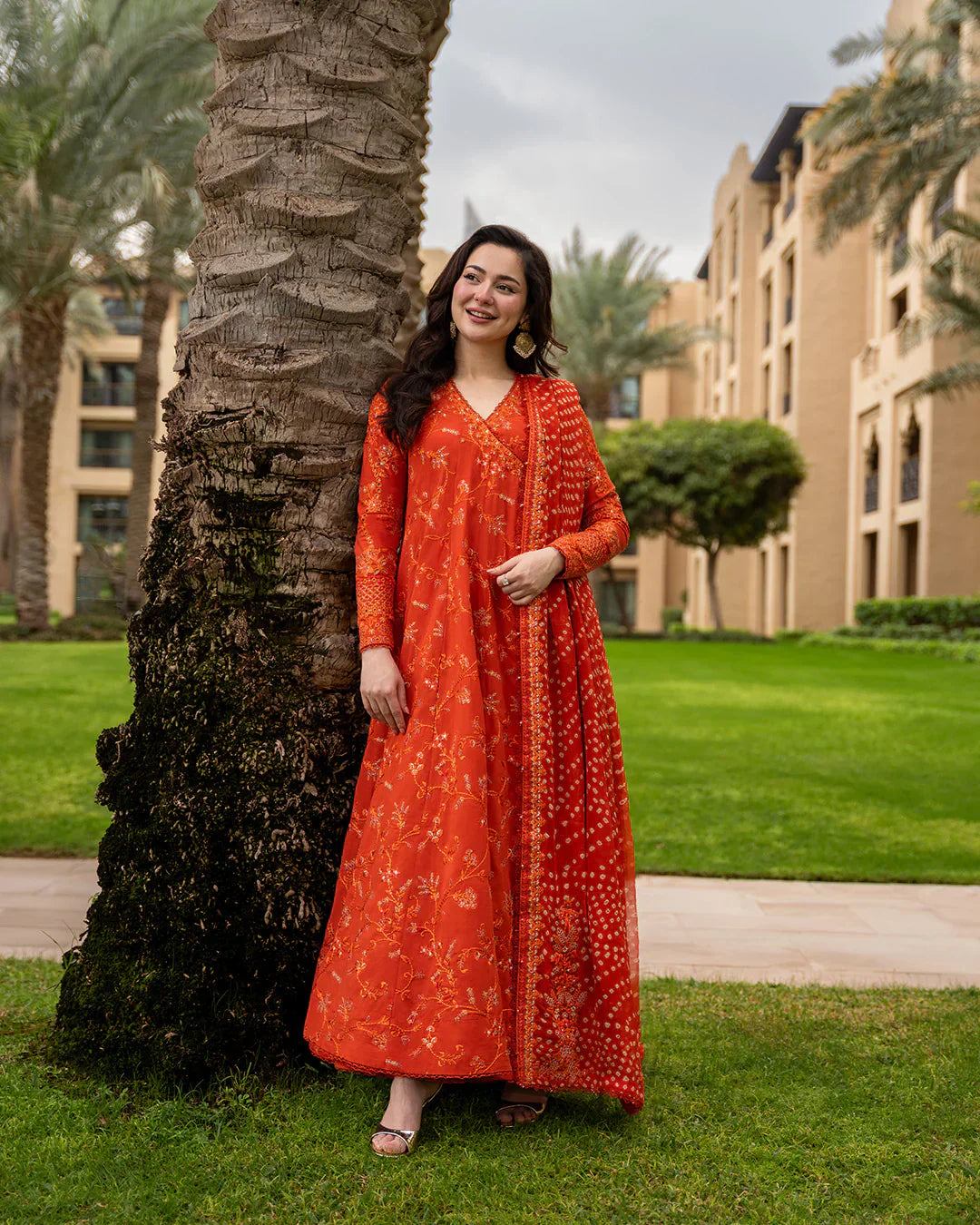 Faiza Saqlain AYA Embroidered Luxury Lawn Unstitched 3Pc Suit - DENISA