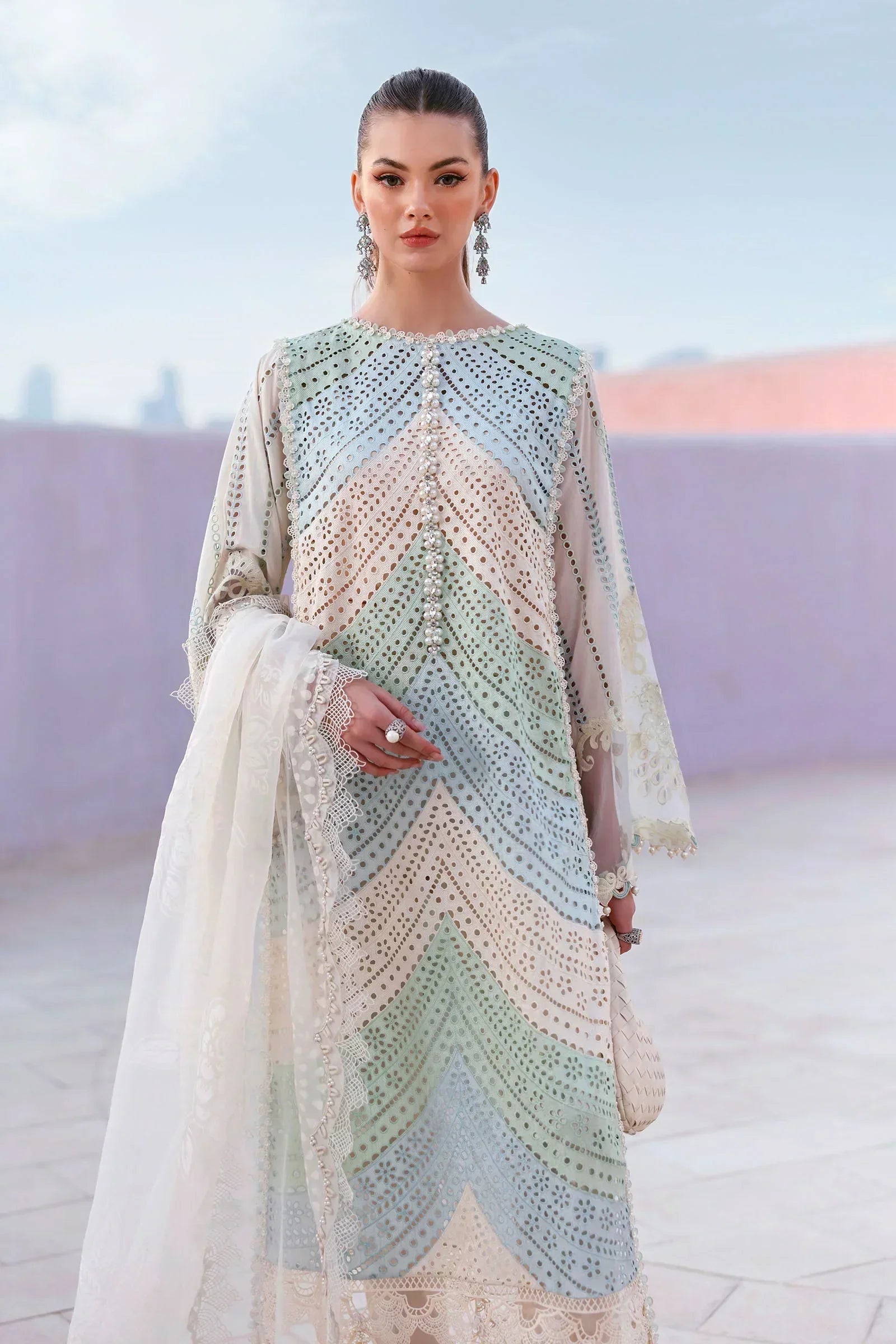 LUXURY PREMIUM EMB CHICKEN BOARING LAWN COLLECTION