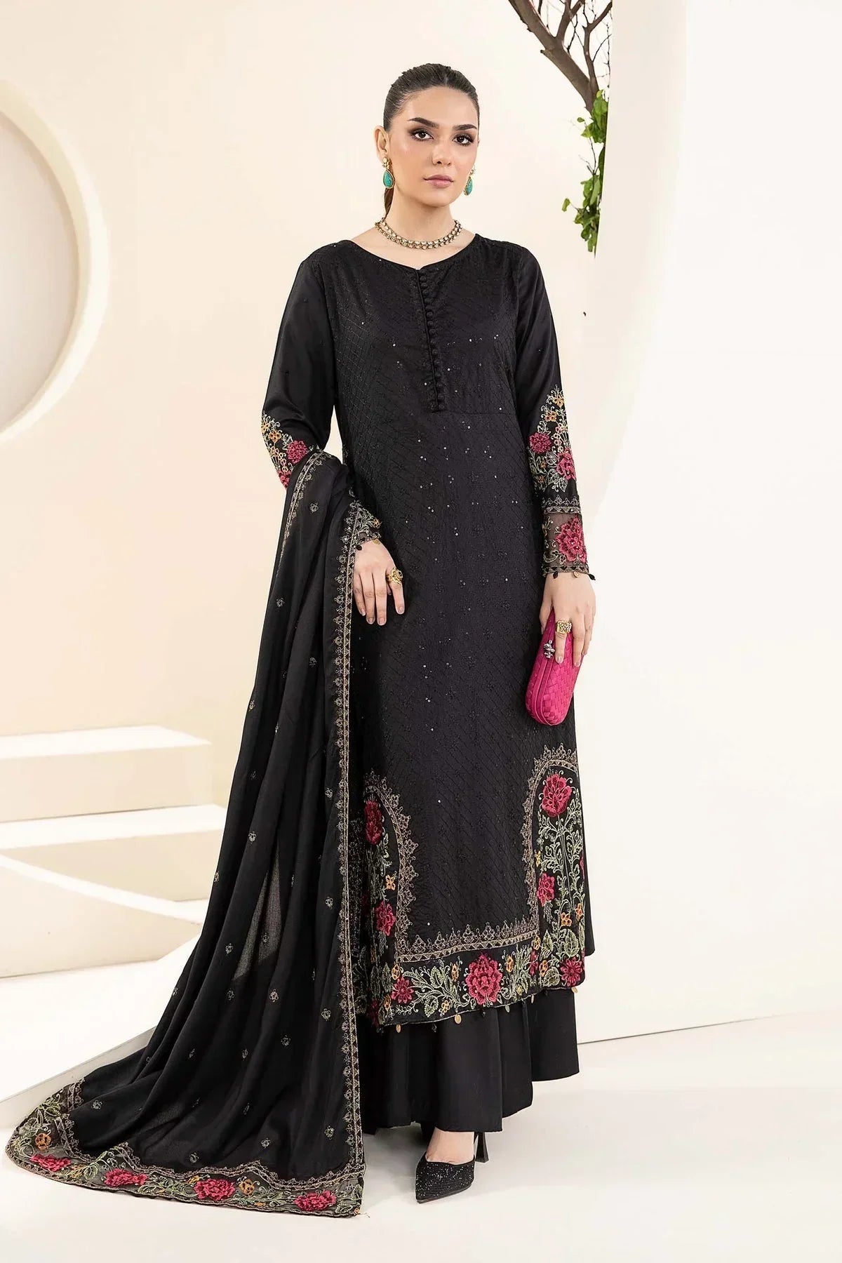 LUXURY PREMIUM EMB 3PC LAWN 2026