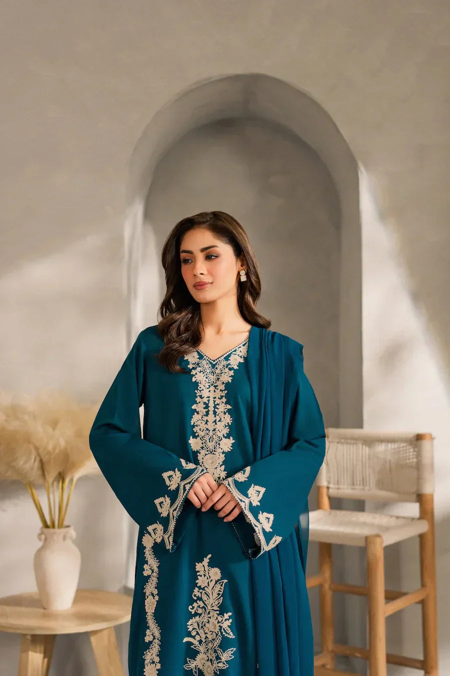 LUXURY PREMIUM EMB 3PC LAWN 2026