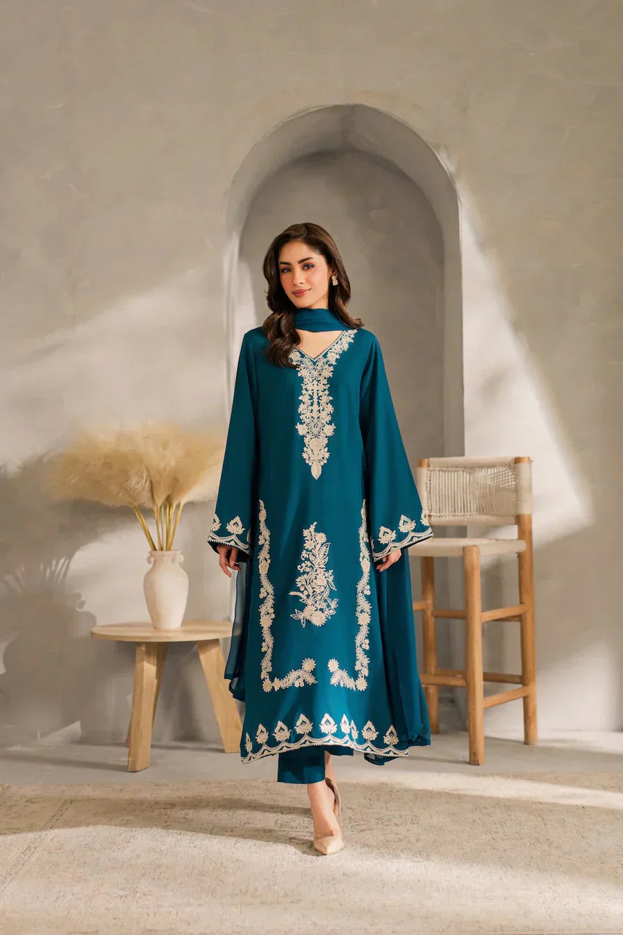 LUXURY PREMIUM EMB 3PC LAWN 2026